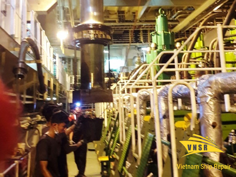 Image for Overhaul Main Engine at Vissai Port – Vietnam