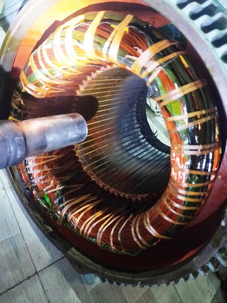 repair electric motor in Vietnam.