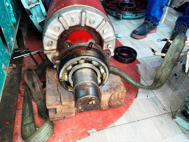 repair / maintenance marine electric motor in Vietnam